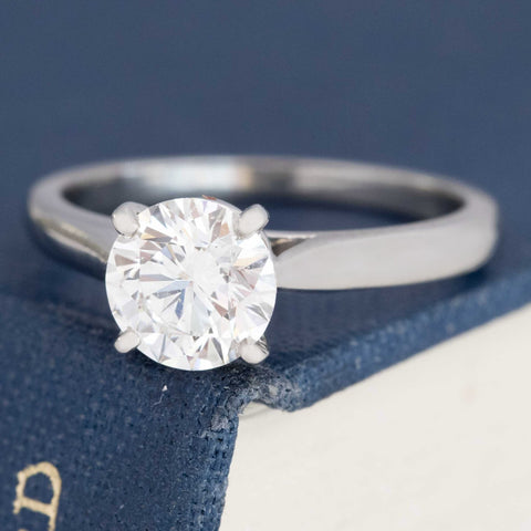1.17ct Round Brilliant Cut Diamond Solitaire, by Cartier