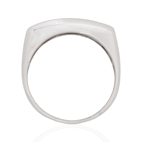 1.45ctw Vintage Baguette Cut Diamond Channel Band