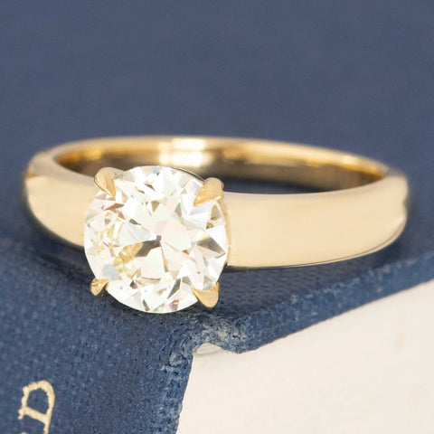 1.52ct Old European Cut Diamond Solitaire