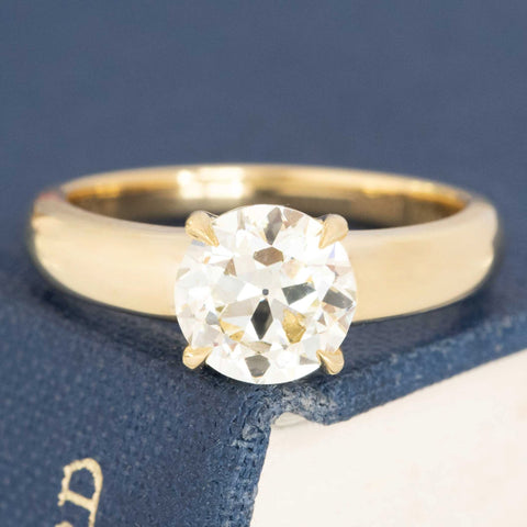 1.52ct Old European Cut Diamond Solitaire