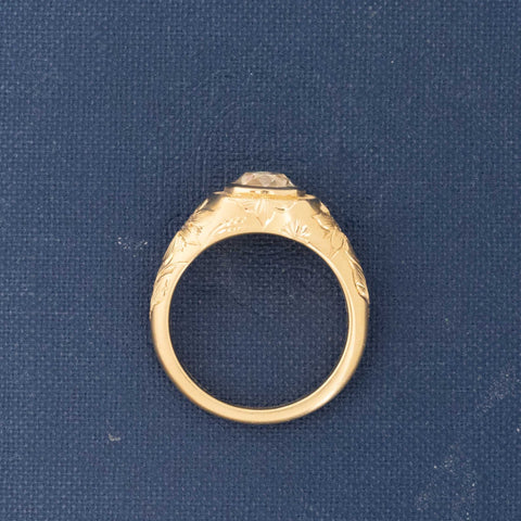 1.62ct Old Mine Cut Diamond Solitaire JbyG x ARTIFEX FINE