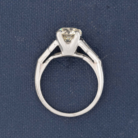 1.65ctw Art Deco Old European Cut Diamond Ring