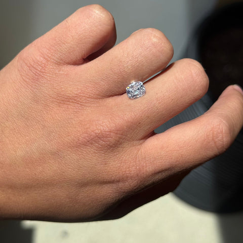 1.75ct Elongated Old Mine Cut Diamond, GIA F VS1