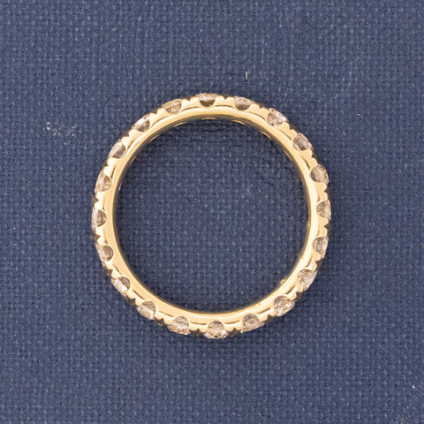 1.75ctw Old European Cut Diamond Eternity Band