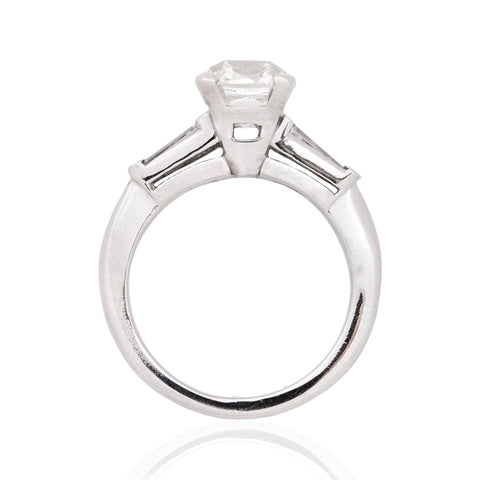 1.80ct Old Mine Cut Diamond Ring, GIA I
