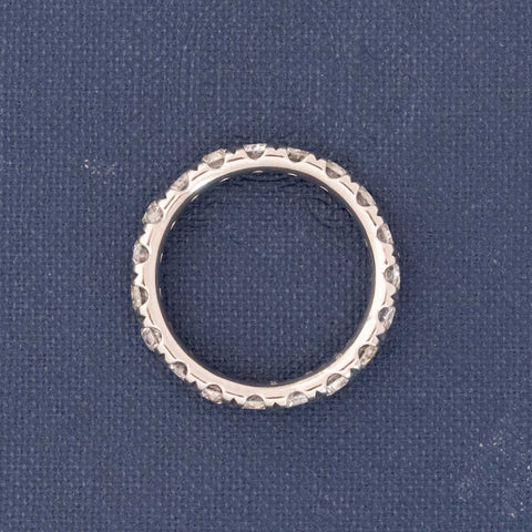 1.92ctw Old European Cut Diamond Eternity Band