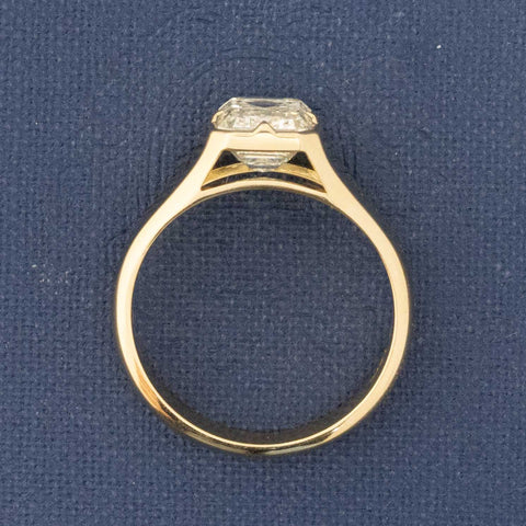 2.00ct Emerald Cut Diamond Solitaire
