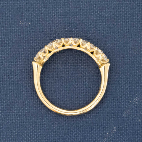 2.00ctw Old European Cut Diamond 5-Stone Band