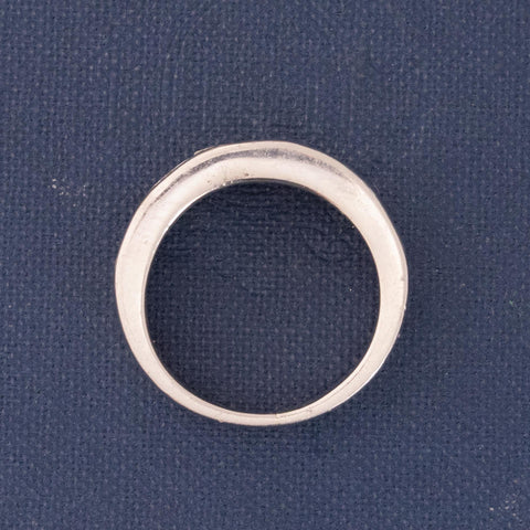 3.00ctw Vintage Graduated Baguette Diamond Band