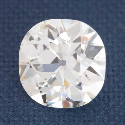 2.07ct Old Mine Cushion Cut Diamond GIA J VS2