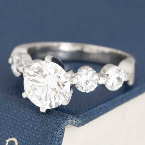 2.14ctw Round Brilliant Cut Diamond Ring, by Black Starr & Frost, GIA