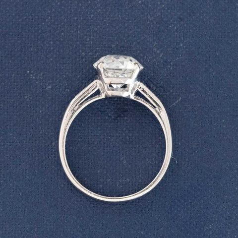 2.15ct Old European Cut Diamond Ring, GIA H SI2