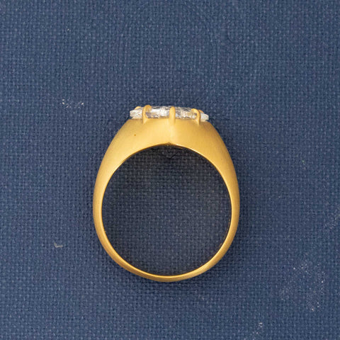 3.00ct Pear Cut Diamond Solitaire
