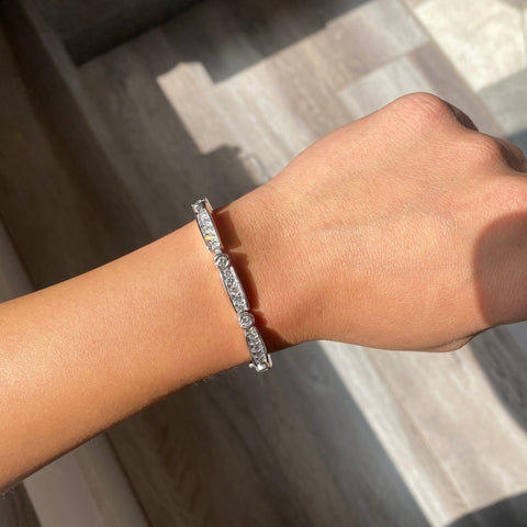 3.25ctw Round Brilliant Cut Diamond Bracelet