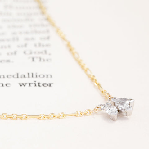 .38ctw Marquise Cut Diamond Trilogy Pendant