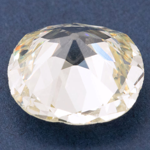 3.96ct Old Mine Cut Diamond, GIA U-V VS2