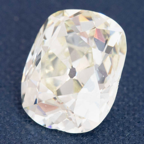 4.56ct Elongated Old Mine Cut Diamond, GIA