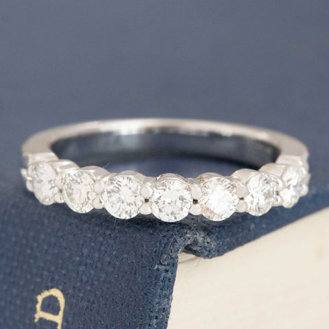 .50ctw Round Brilliant Cut Diamond 7-Stone Band