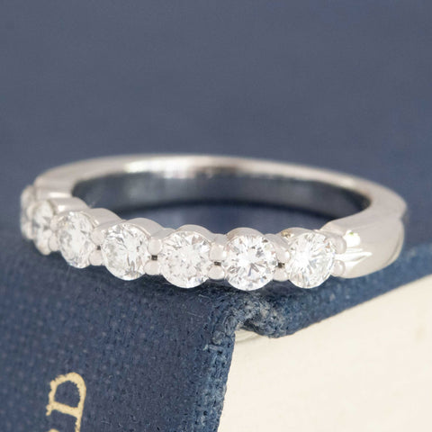.50ctw Round Brilliant Cut Diamond 7-Stone Band