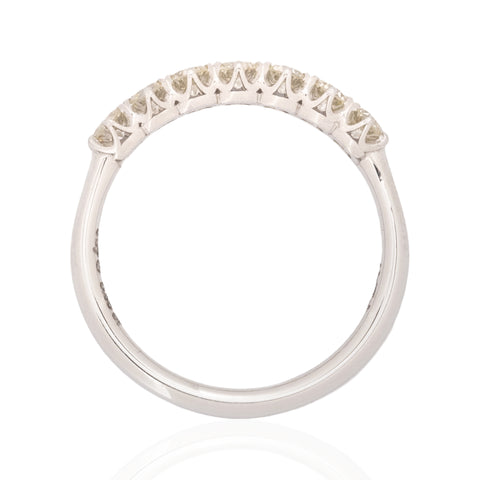 .55ctw Petite Old European Cut Diamond 7-Stone Band