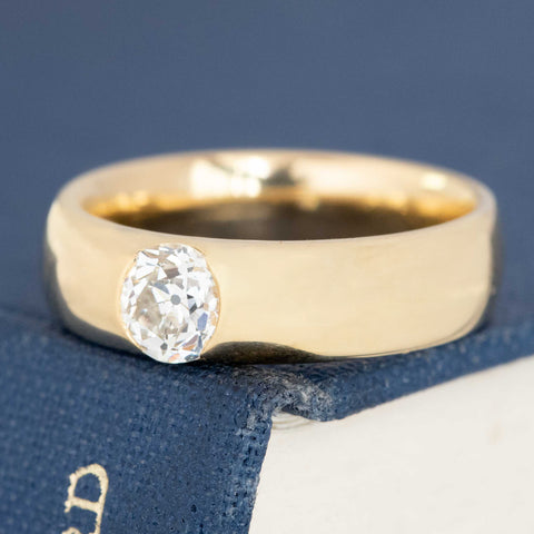 .61ct Old European Cut Diamond Flush Set Ring
