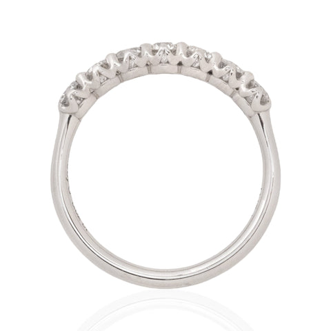 .62ctw Petite Old European Cut Diamond 7-Stone Band