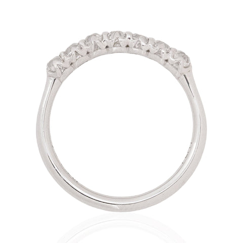 .62ctw Petite Old Mine Cut Diamond 7-Stone Band