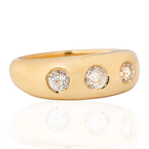 .83ctw Jubilee Cut Diamond 3-Stone Ring