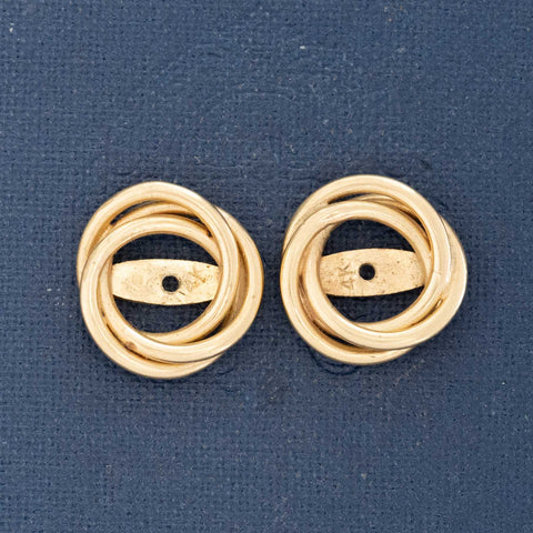 Vintage Twist Earrings Jacket