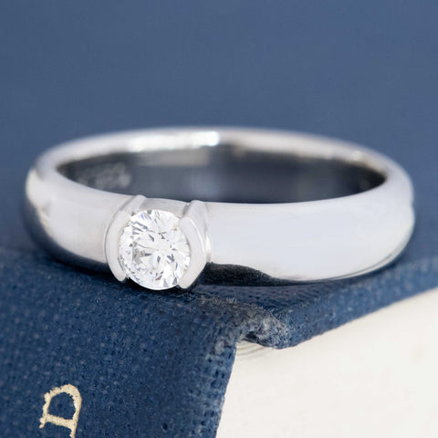 .20ct Vintage Etoile Diamond Solitaire, by Tiffany & Co.