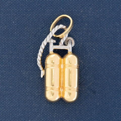 Vintage Scuba Tank Pendant