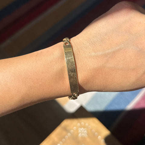 Vintage ID Bracelet