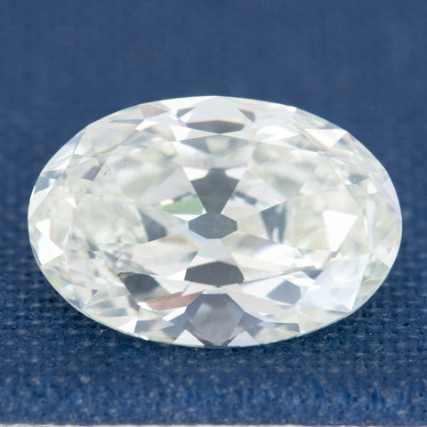4.01ct Oval Cut Diamond, GIA M VS2