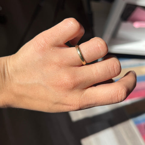 Vintage Wedding Band, by Comfort Fit