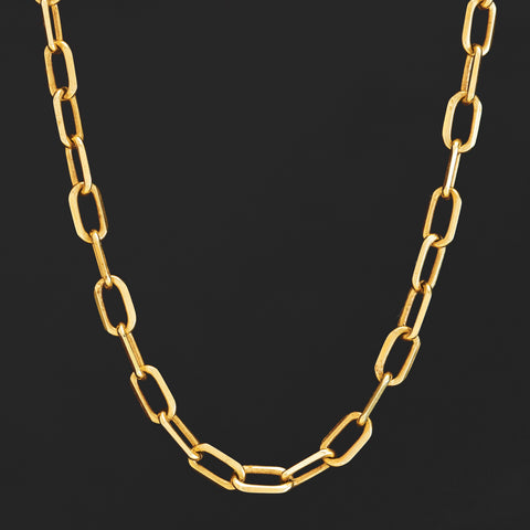 Vintage Paper Clip Chain Necklace, by Uno A Erre