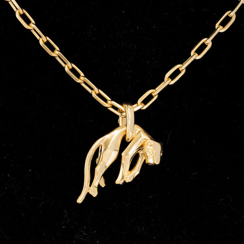 Vintage Panthere Molle Pendant, by Cartier