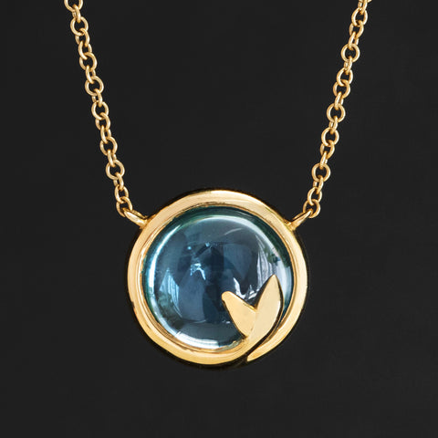 Olive Leaf Topaz Pendant, by Paloma Picasso for Tiffany & Co.