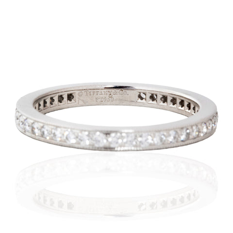 Vintage Round Brilliant Cut Diamond Eternity Band, by Tiffany & Co.