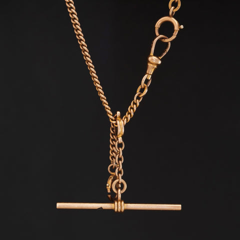 Antique 10kt Watch Chain