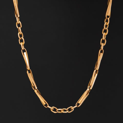 Antique Fancy Link Necklace