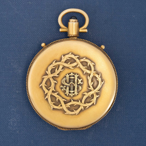 Antique Locket Coin Holder Pendant