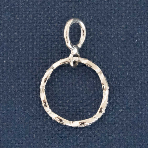Art Deco Diamond Eternity Band Charm
