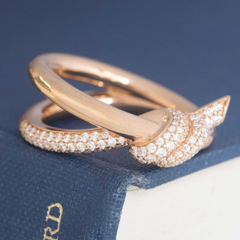 Diamond Knot Ring by Tiffany & Co.