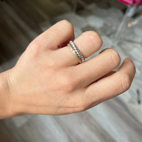 Diamond Rope Band by Pomellato