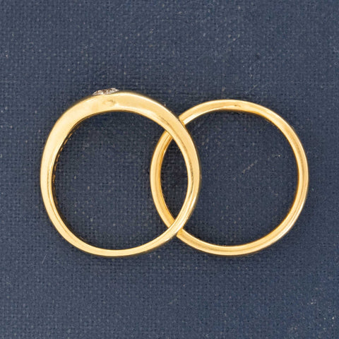 Diamond Wedding Set, by Elsa Peretti for Tiffany & Co.