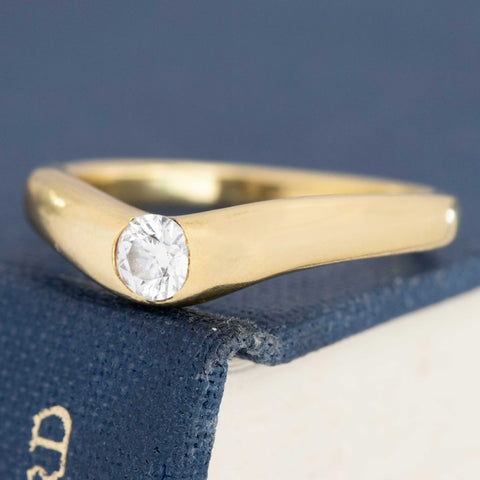 Diamond Wedding Set, by Elsa Peretti for Tiffany & Co.