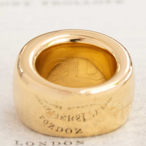 Domed Cigar Band, by Christian Dior France