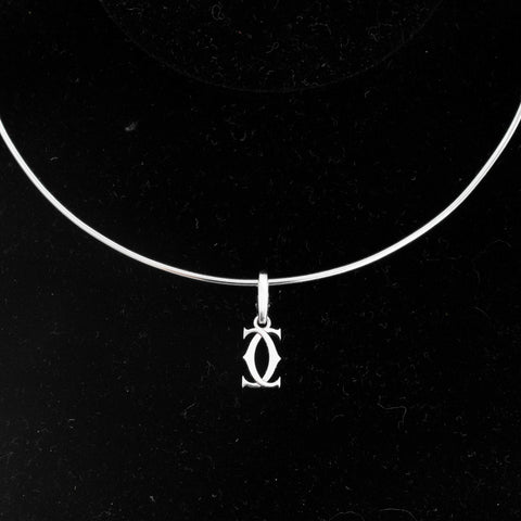 Double C Charm Collar, by Cartier