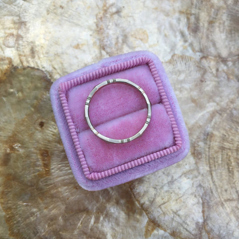 Liv Wedding Band by Erika Winters