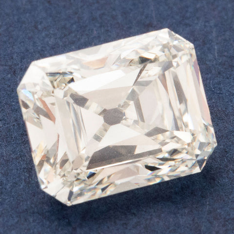 2.02ct loose emerald cut diamond with culet, GIA J VS1 – alternate view 3
